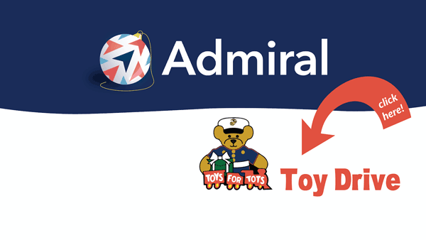 Admiral Annual Toys for Tots Donation Drive