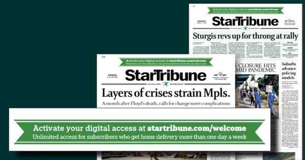 digital subscription campaign star tribune