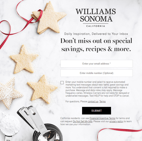 williams-sonoma cta