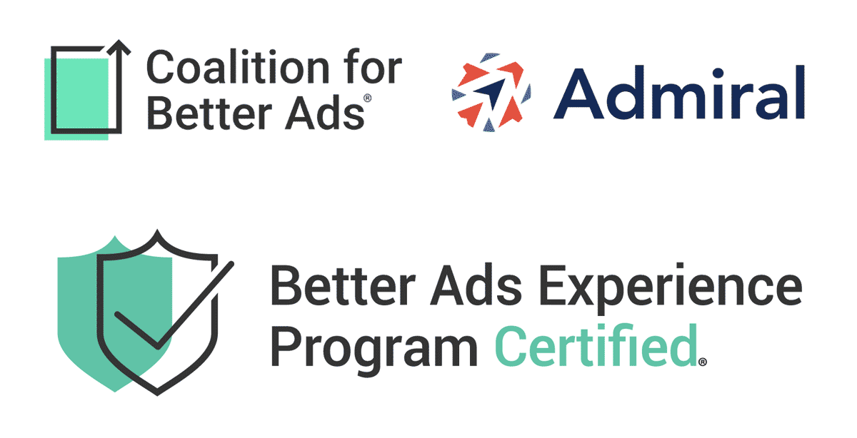 Coalition for Better Ads Certification and Admiral