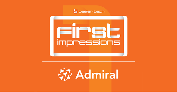 Admiral VRM First Impressions with Rob Beeler of Beeler.Tech