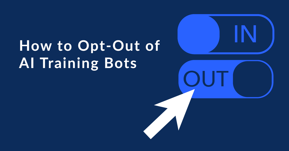 How Publishers can opt-out of AI training bots
