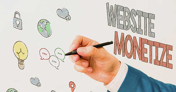 Monetize Your Website Graphic